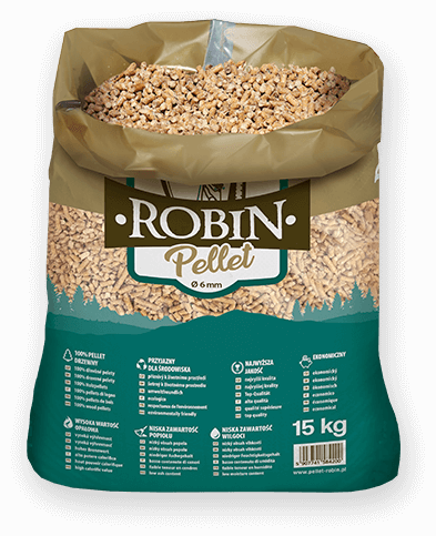 worek pelletu opałowego Robin do kupienia w Chorzowie lub sklepie internetowym